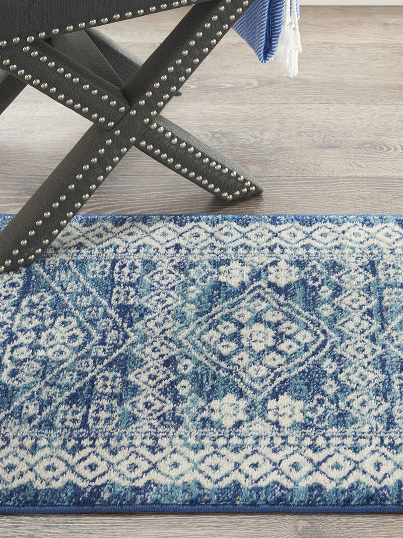 Passion PSN27 Navy/Blue 1'10" x 2'10" Rug image number 6