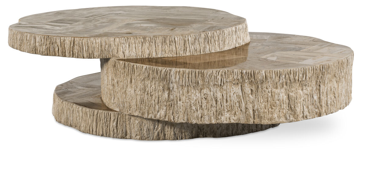 Elan Petrified Wood Stack Table