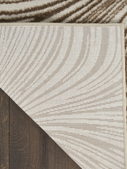 Central Park West CEP02 Beige/Brown 6' x 9' Rug