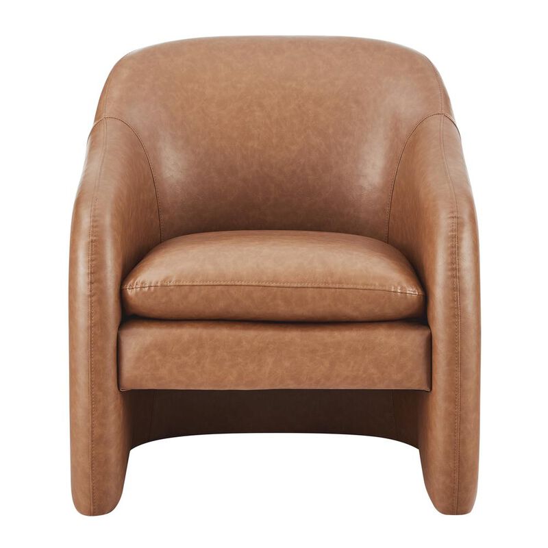 Zella PU Accent Arm Chair