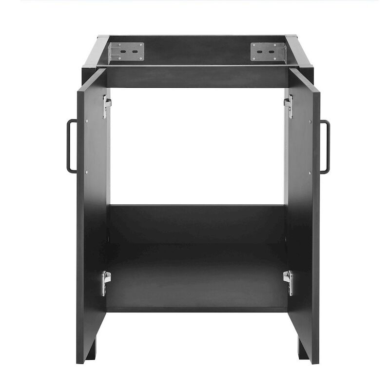 Avallon 24 Bathroom Vanity in Matte Black Cabinet Only image number 3
