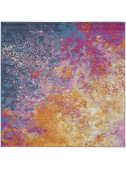 Passion PSN10 Sunburst 7'10" x Square Rug