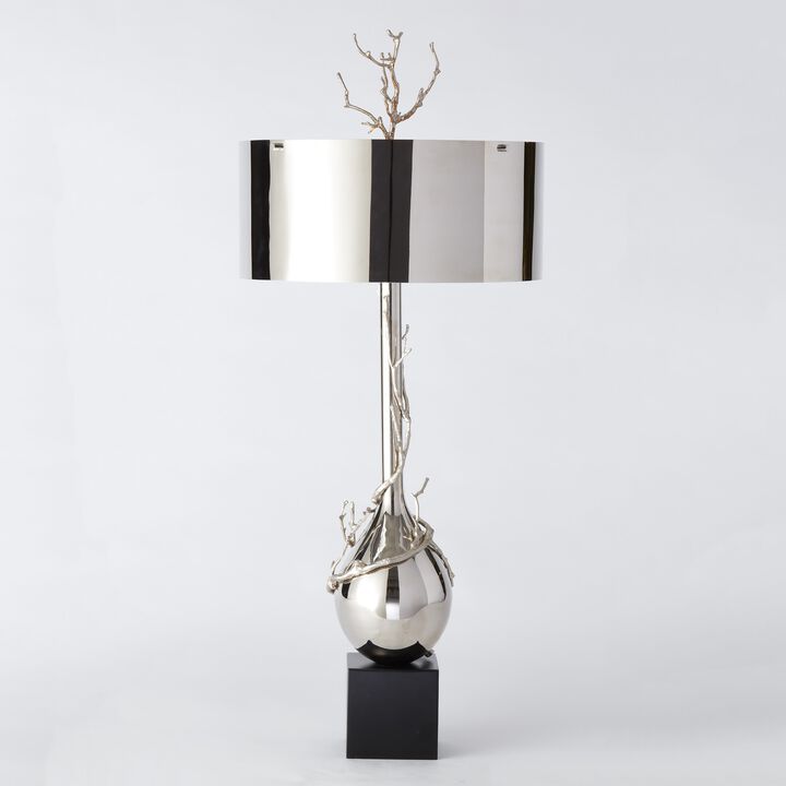 Twig Bulb Lamp-Silver