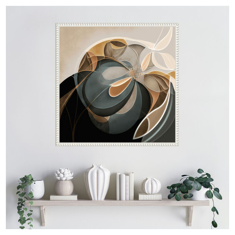 Fractal Elegance by Bella Eve Framed Canvas Wall Art image number 5