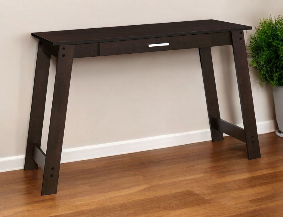 Wooden Computer Desk – Home Office Study Table with Storage