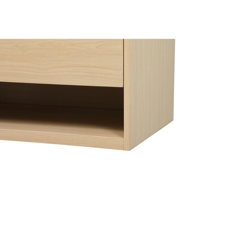 Elegant Kitchen and Bath 36 inch Single bathroom vanity in maple