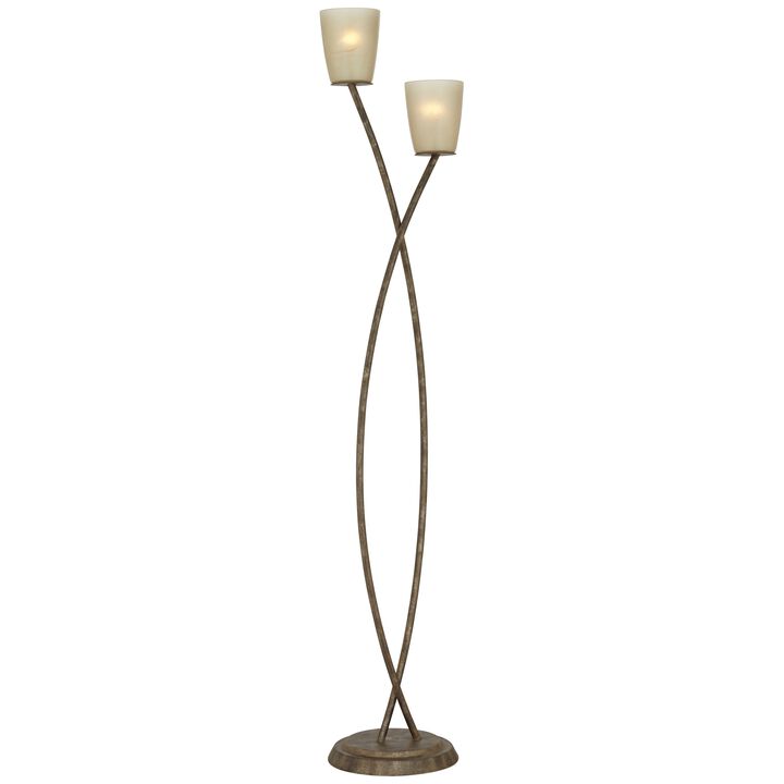 Everly Uplight Floor Lamp Bronze