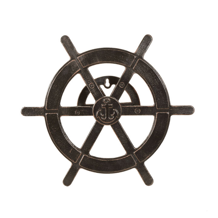 Streamdale Nautical Decor Wall Mount Hose Holder | Artistic Backyard Accessory