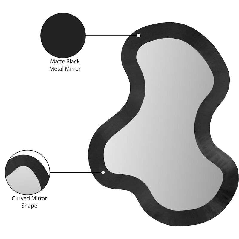 Meridian Furniture Oblique Mirror