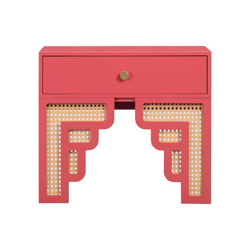 Suzie Rattan Nightstand