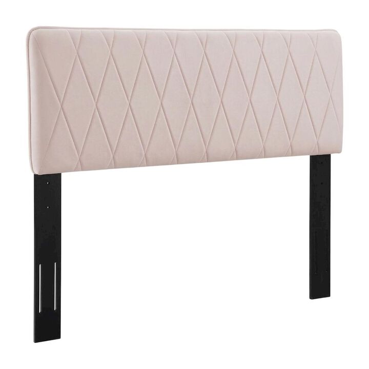 California King Headboard Panel in Neutral Tone with Durable Frame Design