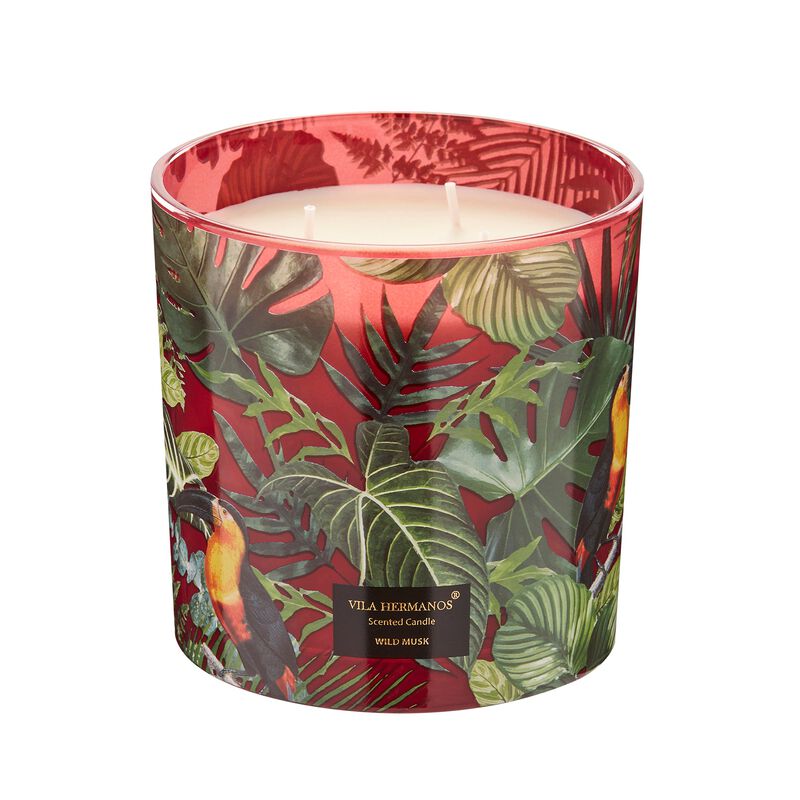 Candle in Jar JUNGLETOPIA WILD MUSK 1450gr image number 2