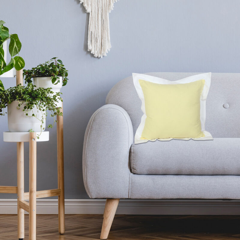 Decorative Cotton Throw Pillow &ndash; Geometric Pattern for Home Decor