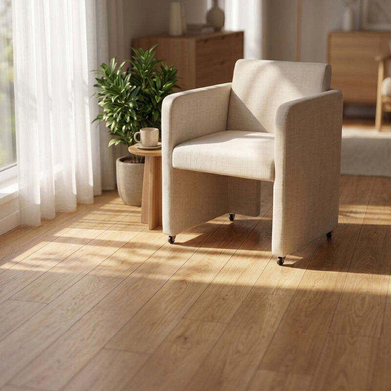 Envelor Modern Velvet Upholstered Barrel Accent Chair with Solid Wood Legs image number 2