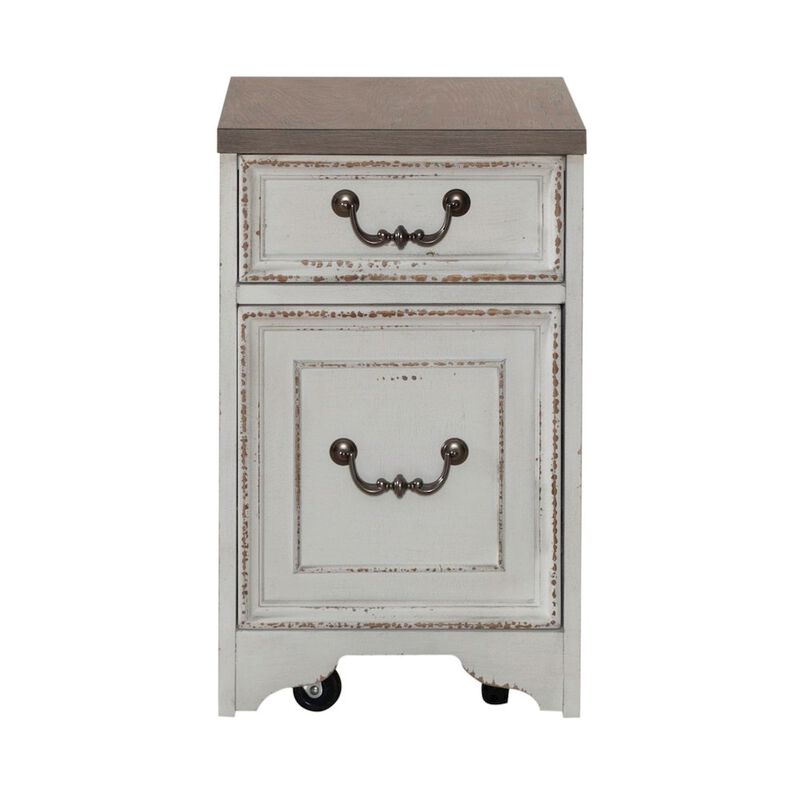 Liberty Furniture Magnolia Manor Mobile File in Antique White image number 2