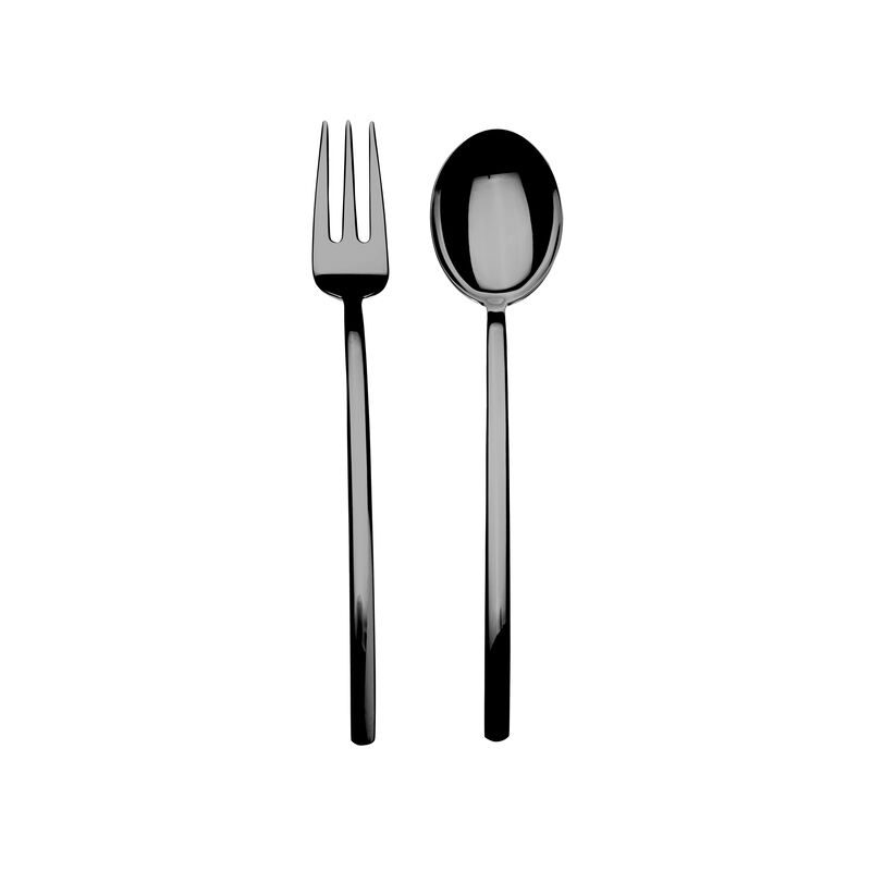 Due Black Gold Serving Set 2 Pieces