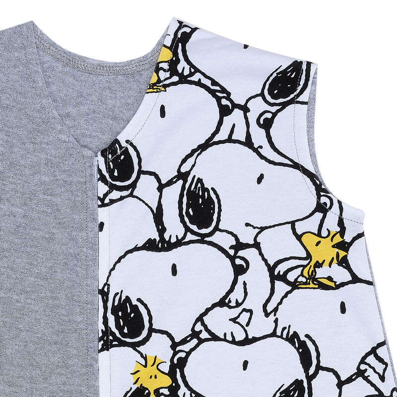 Lambs & Ivy Snoopy & Woodstock Breathable Cotton Jersey Baby Wearable Blanket