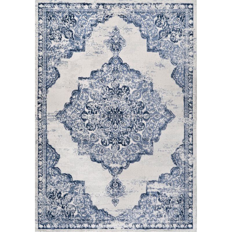 Alhambra Ornate Medallion Modern Area Rug