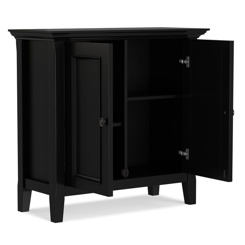 Simpli Home Amherst Low Storage Cabinet image number 4