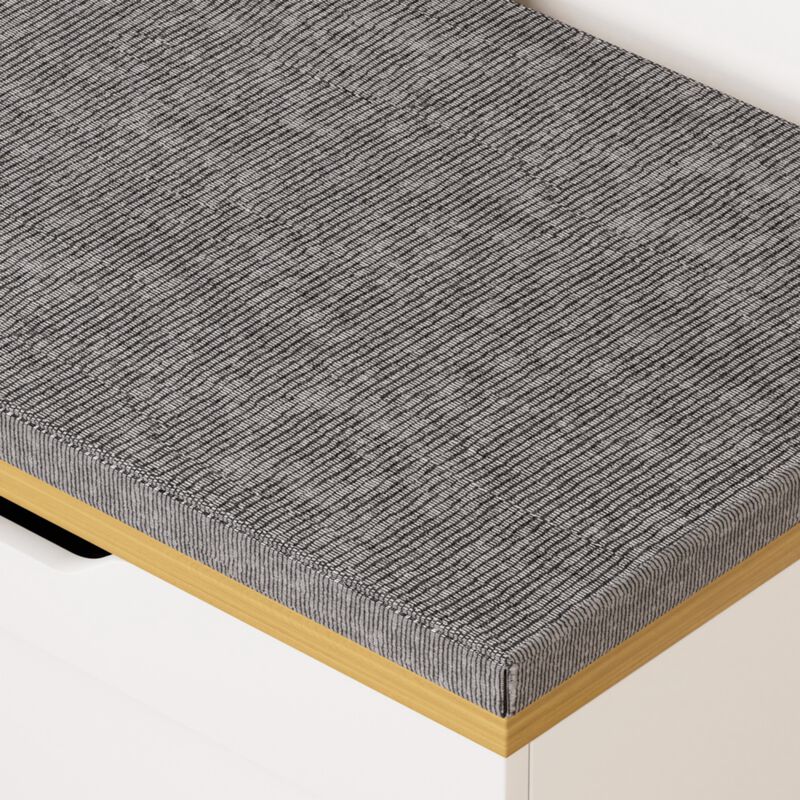 Crewis 3-Piece L-Shaped Wooden Storage Bench image number 4