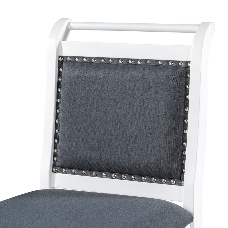 Merax  3-Piece Wood Counter Height Drop Leaf Dining Table Set