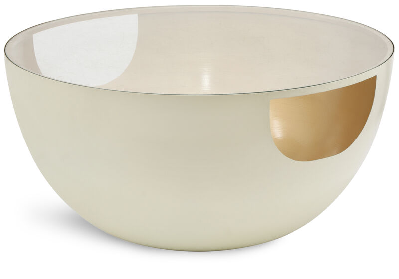 Meridian Furniture Doma Cream / Gold Coffee Table