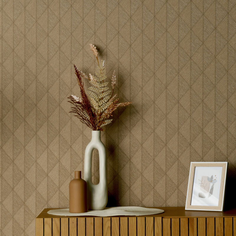 Woven Diamond Whisper Wallpaper image number 4