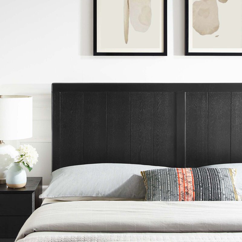 Modway - Robbie Queen Wood Headboard image number 1