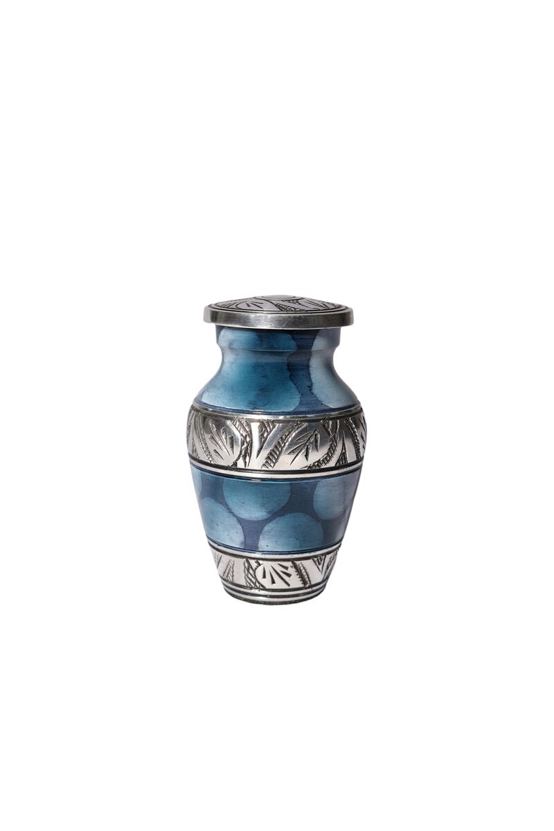 Urn Token with Blue shade image number 0