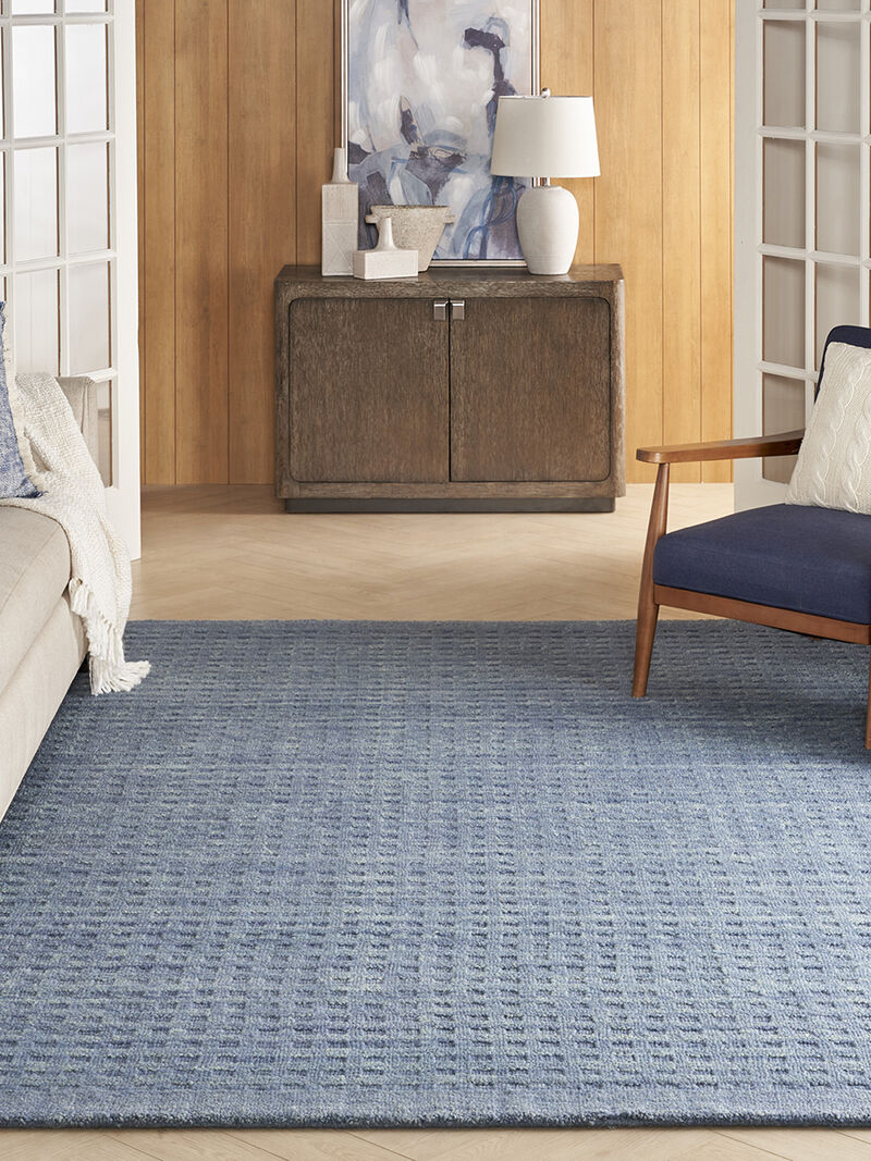 Marana MNN01 Navy 6'6" x 9'6" Rug image number 7
