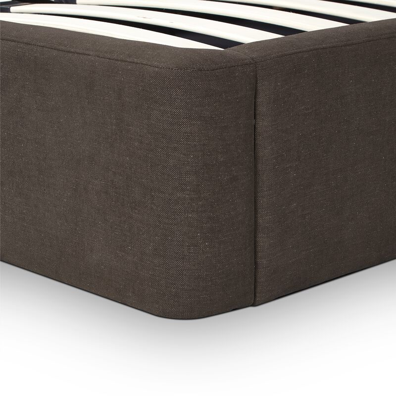 Harmony Tan Performance Chenille Queen Bed image number 7