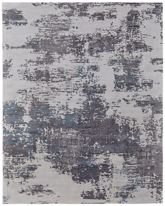 HomeRoots Abstract Hand Tufted Area Rug