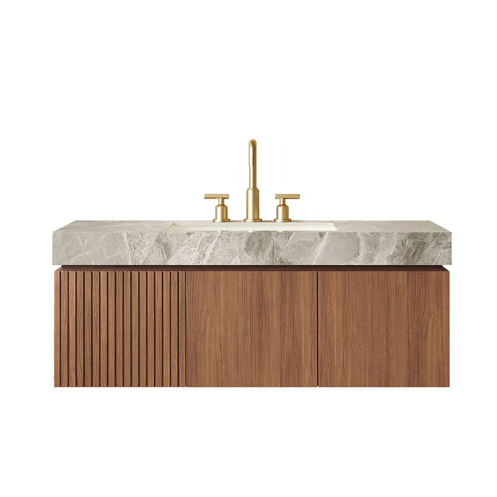 Mutfis Modern Wall-Mounted Bathroom Vanity