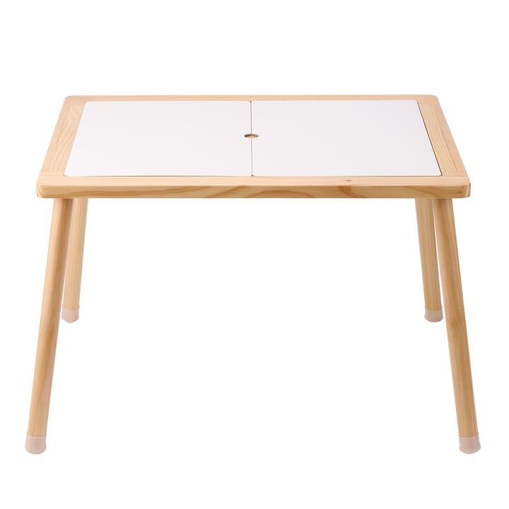 Kids Sensory Activity Table with Non Slip Feet Drawing Study Table