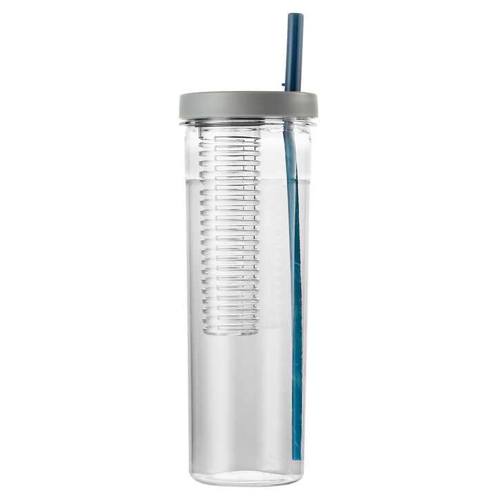 VENTRAY Home Fruit Infuser Water Bottle with Straw