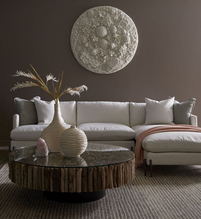 Coral Reef Round Wall Art