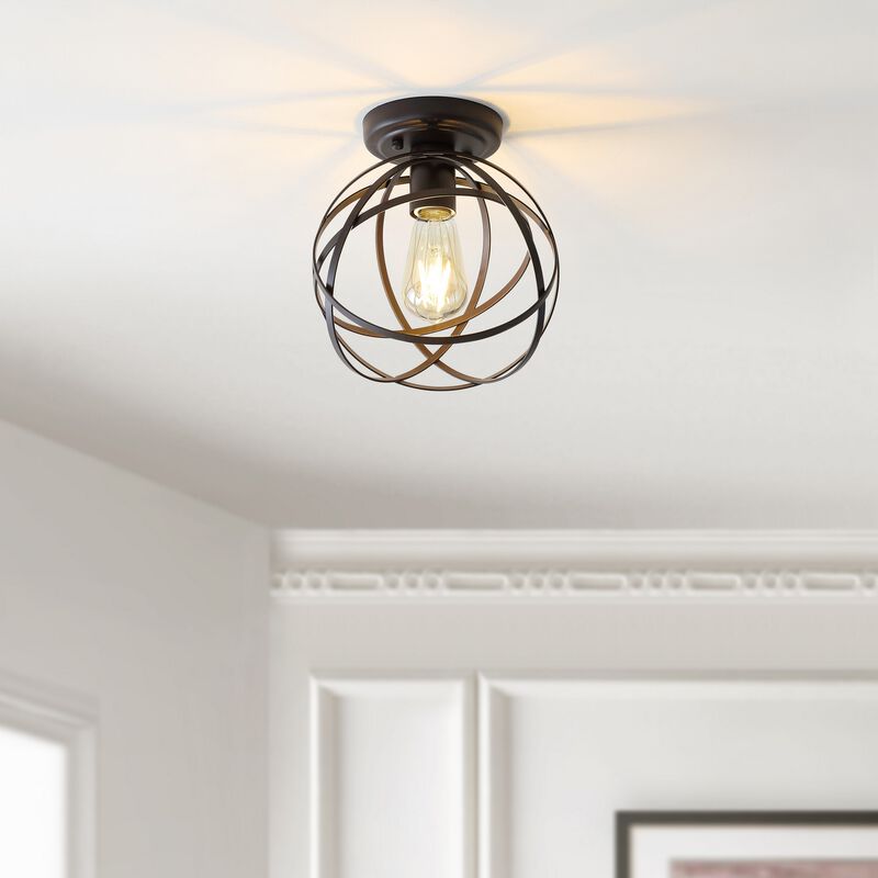 Alma Metal LED Flush Mount