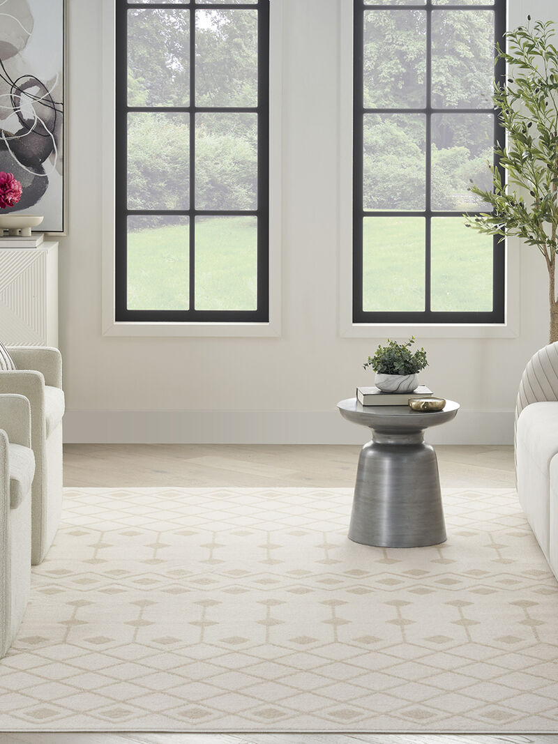 Grafix GRF37 Ivory/Beige 7'10" x 9'10" Rug