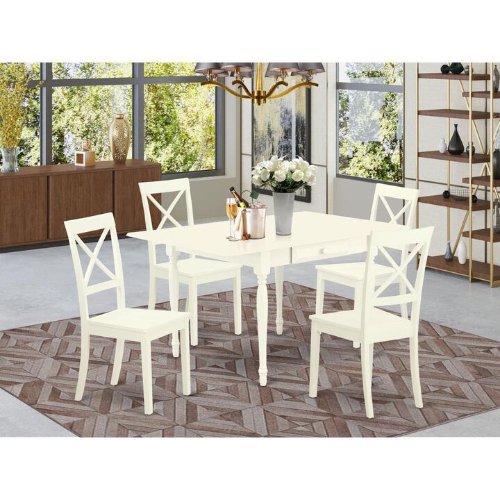 Dining Room Set Linen White