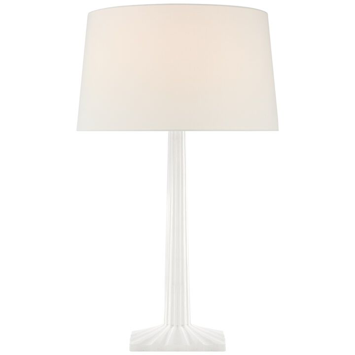 Strie Fluted Column Table Lamp