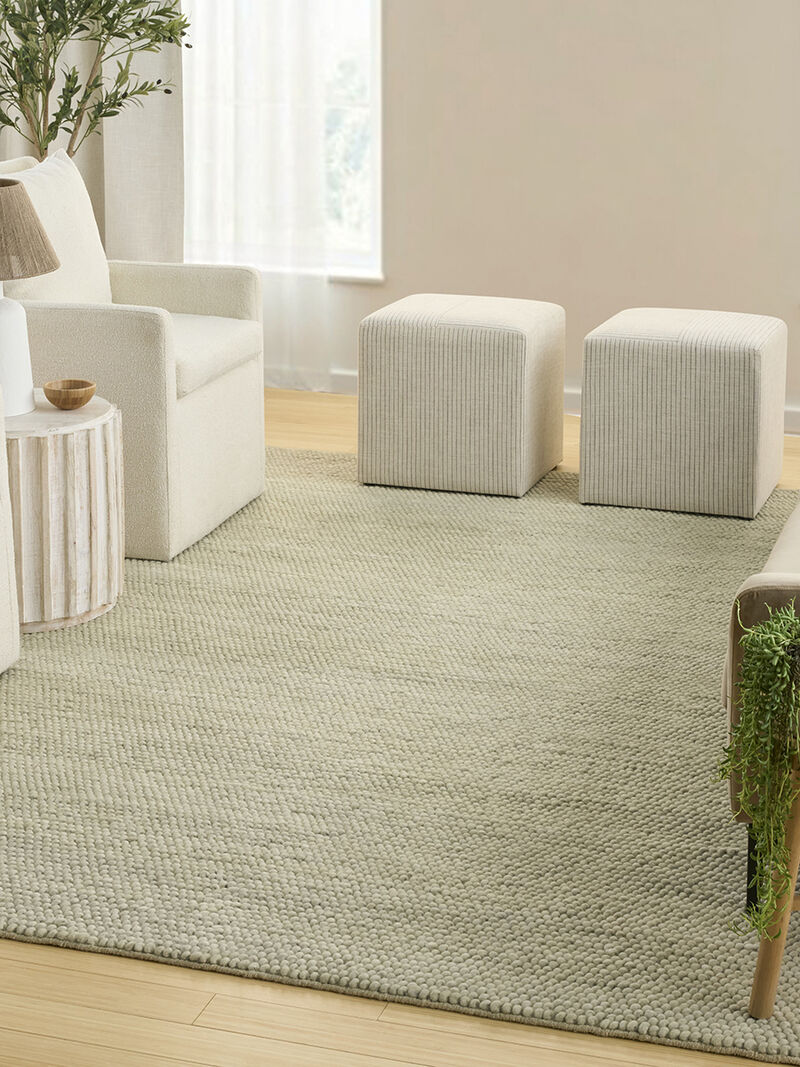 Pure Knots KNT01 Sage 9'9" x 13'9" Rug