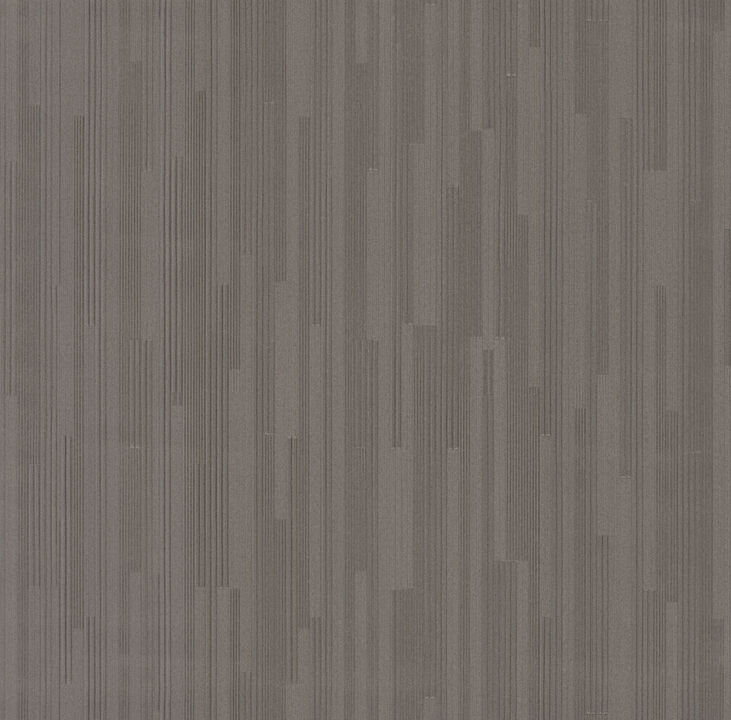 Vertical Plumb Charcoal Metallic Wallpaper (Set of 2)