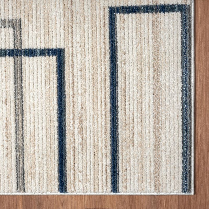 LR Home Bristol Performance Blend Area Rug Indoor