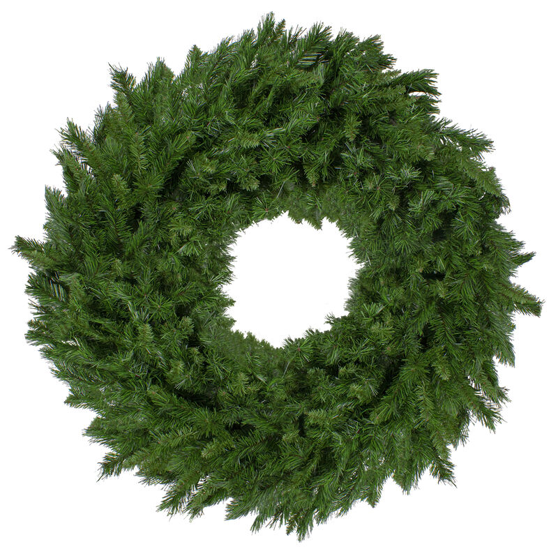 Lush Mixed Pine Artificial Christmas Wreath - 48-Inch  Unlit