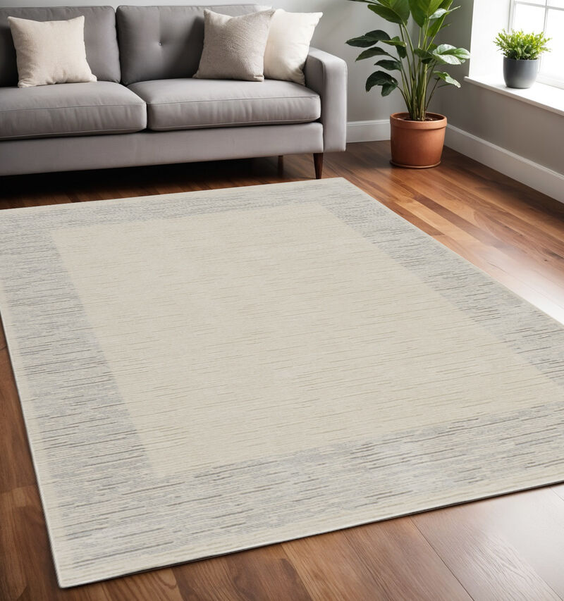HomeRoots Striped Area Rug image number 1