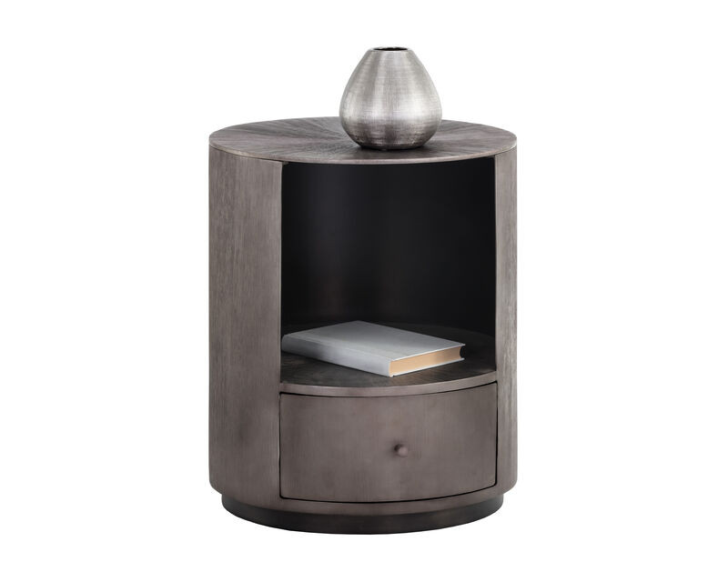 Siena Round Nightstand