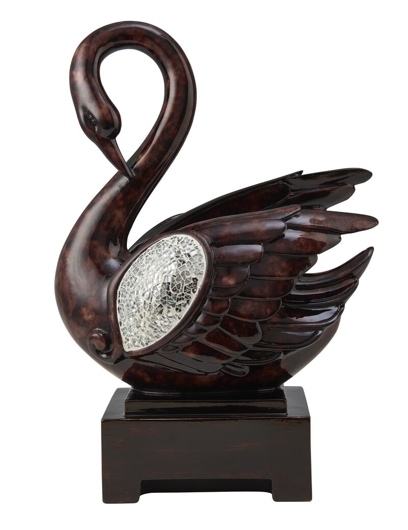 HomeRoots Marbleized Dove Figurine Sculpture image number 0