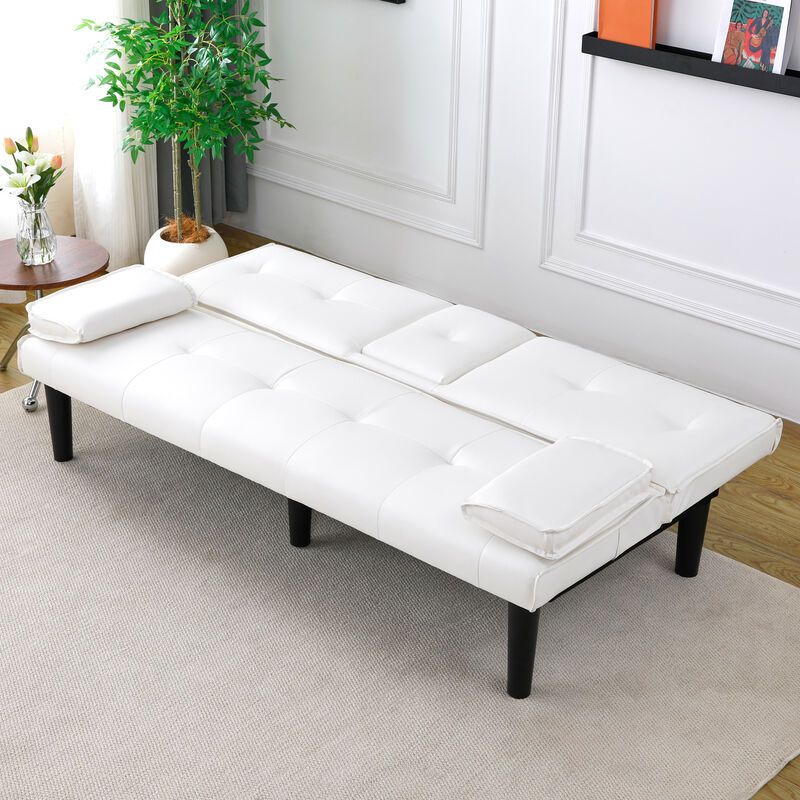 Malwin PVC multi-functional sofa bed image number 1