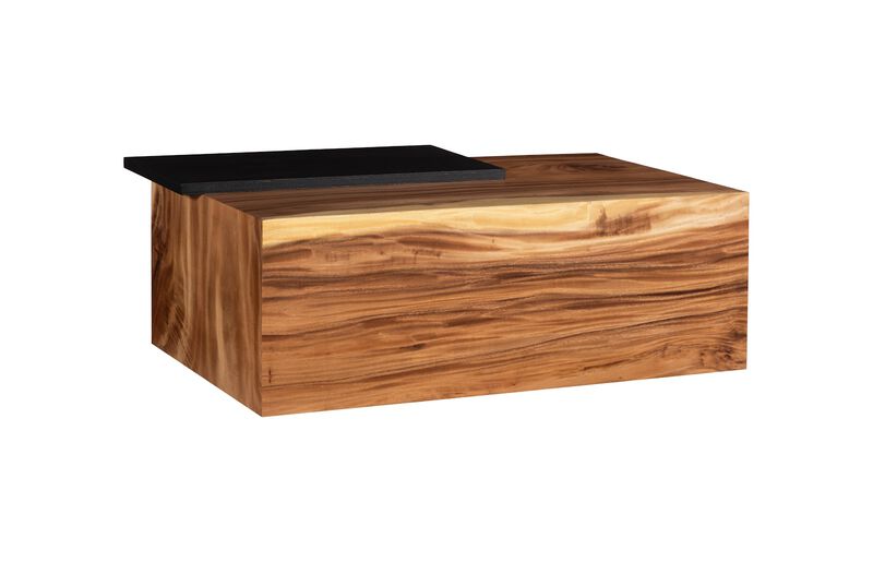 Plateau Coffee Table with Shelf