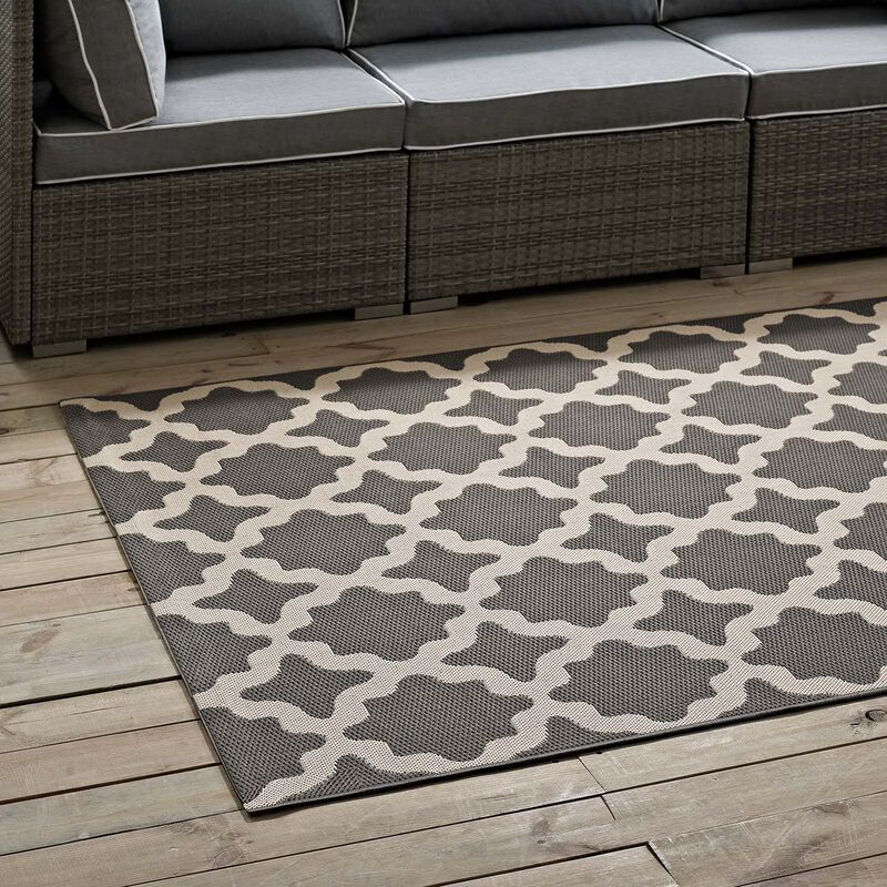 Cerelia Moroccan Trellis 9x12 Indoor and Outdoor Area Rug image number 7